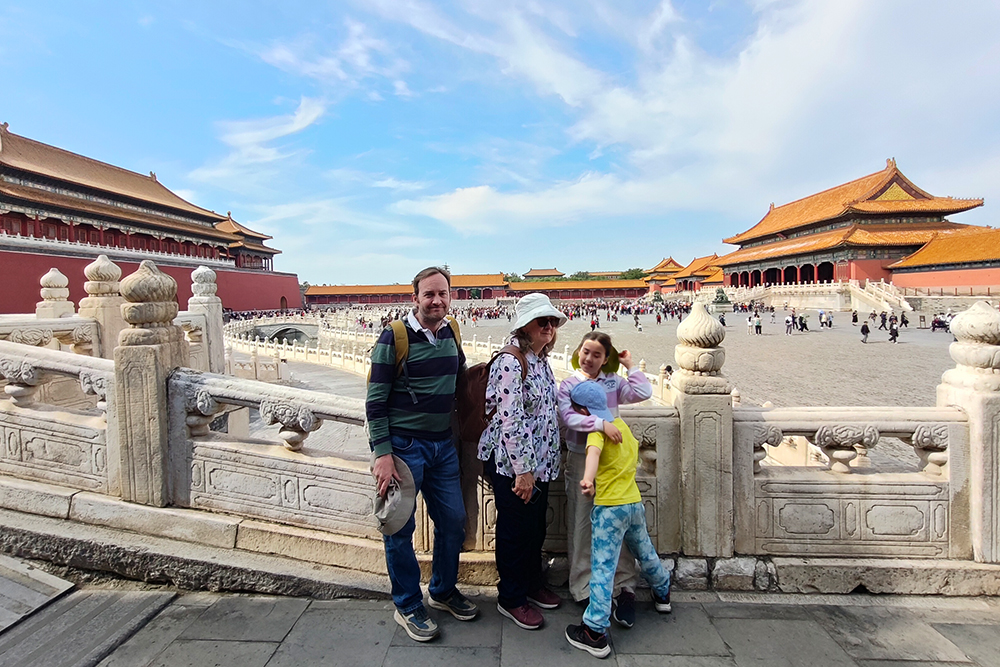 Tour 2 ,  Tiananmen Square . Forbidden City . Mutianyu Great Wall .
