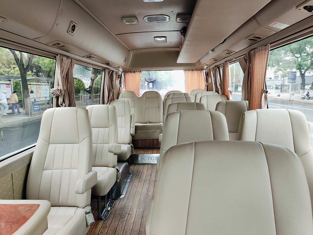 28 seats -- 55 seats bus all
