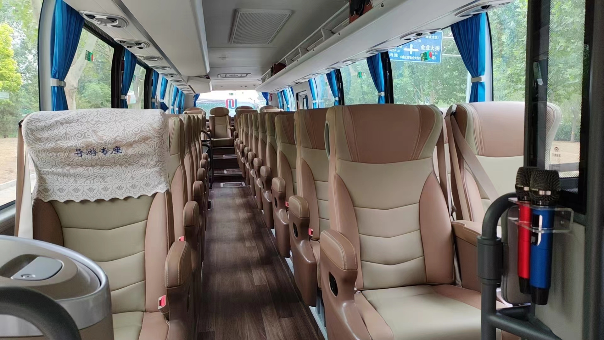 28 seats -- 55 seats bus all